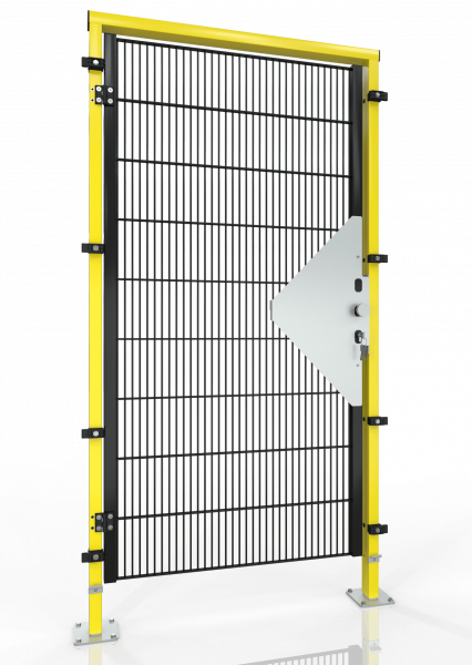 1 FLG. DREHTÜR DIN LINKS ECONFENCE® MEDIUM LINE TS01 1000x2400 RAL1021-9005