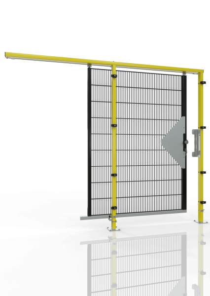 1 FLG. SCHIEBETÜR DIN LINKS ECONFENCE® MEDIUM LINE TS01 1000x2400 RAL 1021-9005