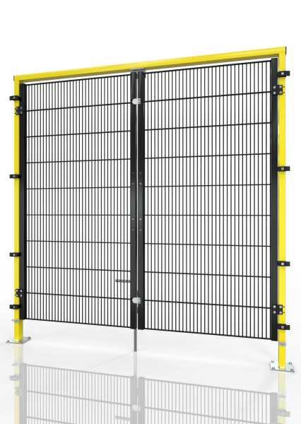 2 FLG. DREHTÜR ECONFENCE® MEDIUM LINE GH01 1900x2400 RAL1021-9005